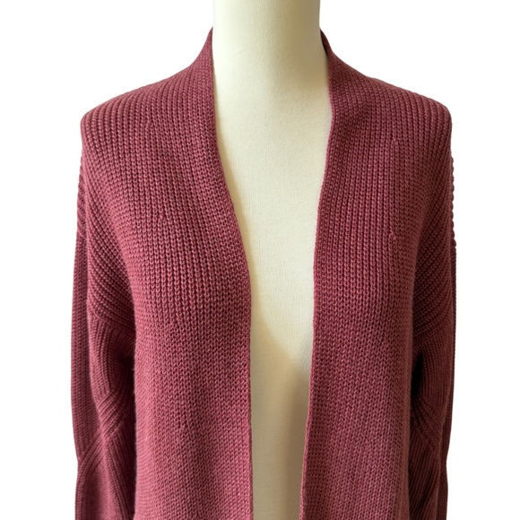 LULULEMON KNIT CARDIGAN OPEN FRONT ATHLEISURE POST WORKOUT CASUAL SPORTY CHIC S - Picture 3 of 11